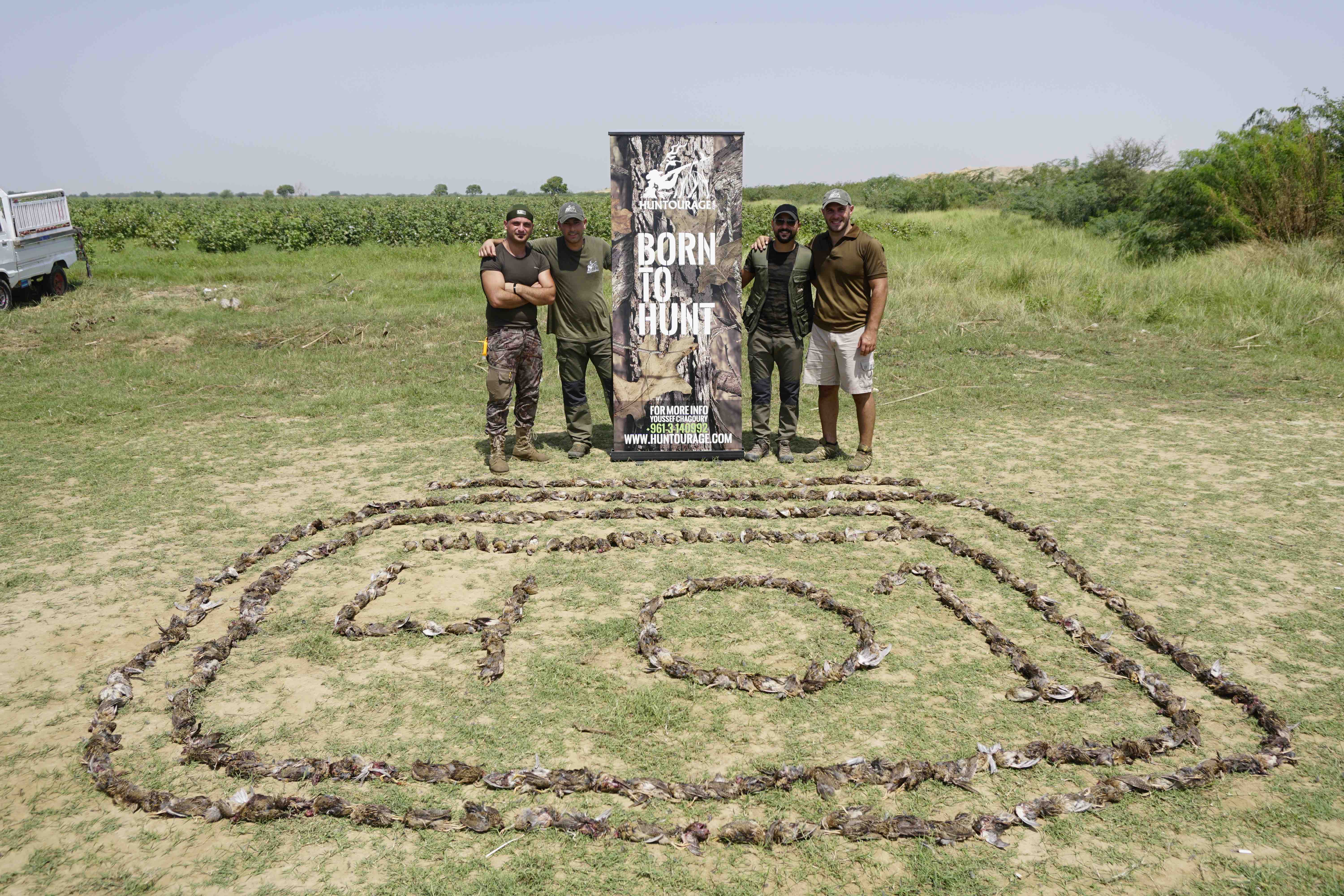 Pakistan High Volume Quail Hunting 